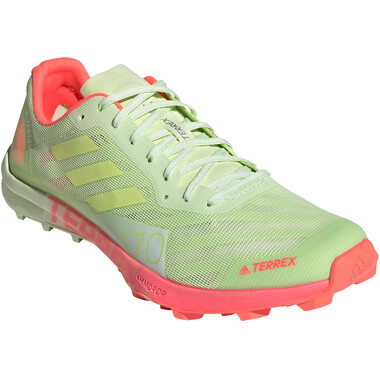 ADIDAS TERREX SPEED PRO Women's Trail Shoes Green/Red 0